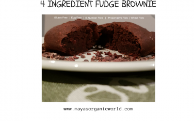 4 Ingredient Fudge Brownie